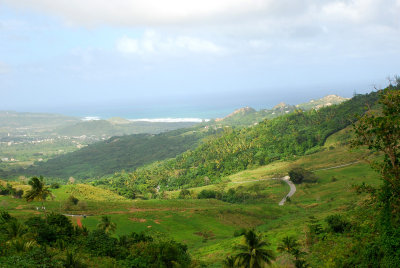 Barbados countryside December 27 2008