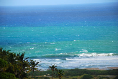 Beautiful ocean views in Barbados December 27 2008