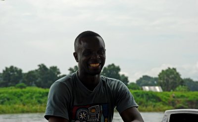 The boat driver