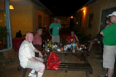 Near the end of the night
