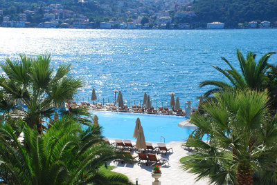 View from our hotel room at Ciragan Palace Kempinski - Istanbul Sept 3, 2010