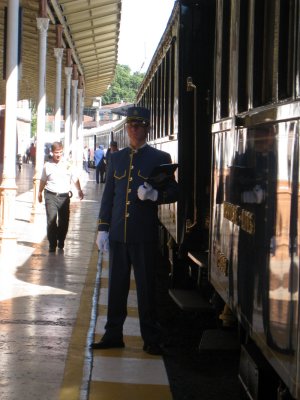 Our Steward on the Orient Express Sept 3, 2010