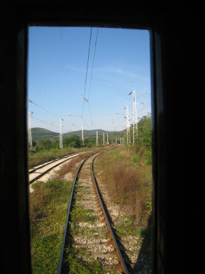  View from the train