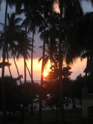 Sunrise in Zanzibar 27 December, 2010