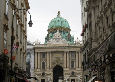 Ornate buildings in Vienna