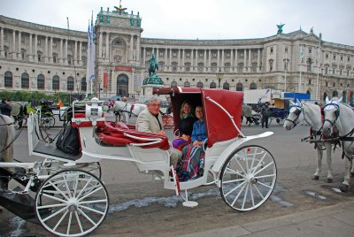 A coach ride in Vienna Sept 7
