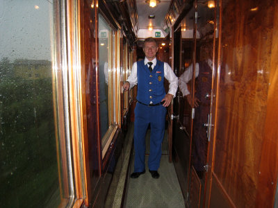  Marco the best steward on the train Sept 8, 2010