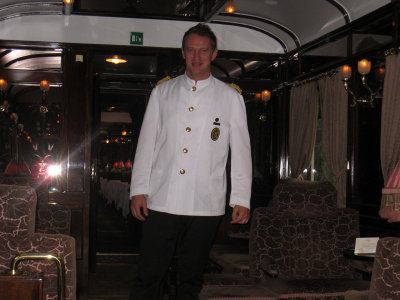 One of the best waiters on the train Sept 8
