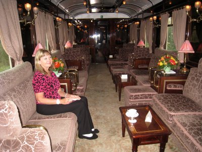 Bar Car on the Orient Express September 8, 2010