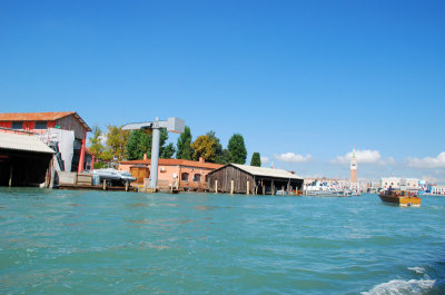 Venice from the water taxi September 9, 2010