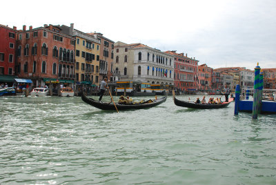 Grand Canal and Gondolas