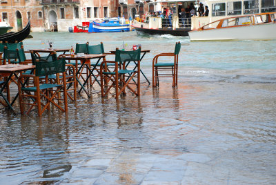 Venice at high tide