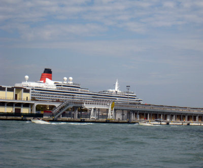 QUEEN VICTORIA:  Start of our cruise September 13, 2010