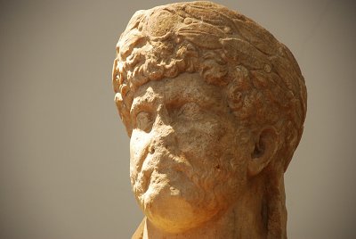 Emperor Hadrian reign 117 to 138 AD