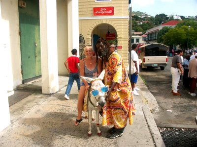 Getting to know the locals in St Thomas