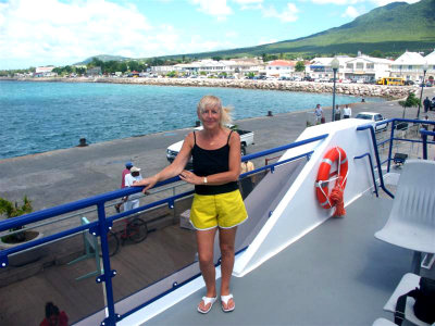 Leaving St Nevis