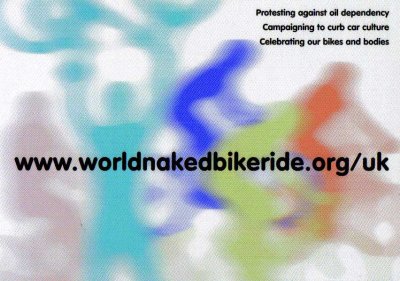  london naked bike ride 2009