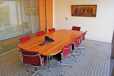 One of the smaller meeting rooms