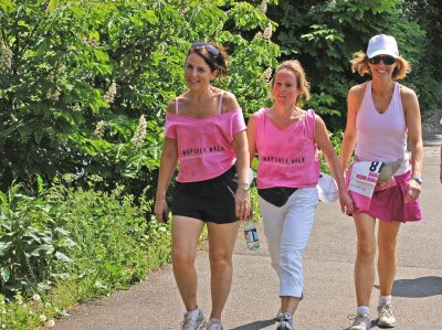 Pink Power charity walk
