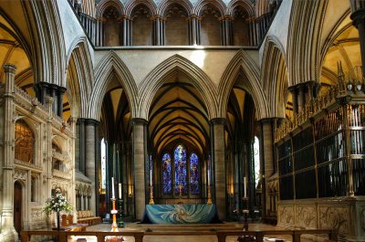 Altar Salisbury cathedral