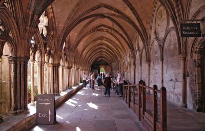 Cloister Salisbury cathedral