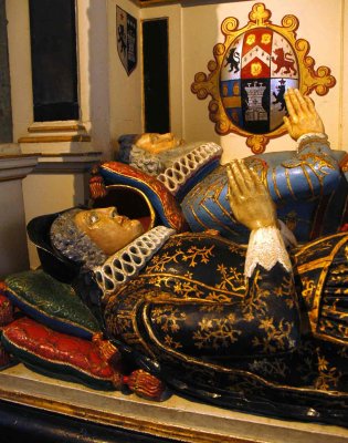 Elizabethan tomb Salisbury Cathedrel