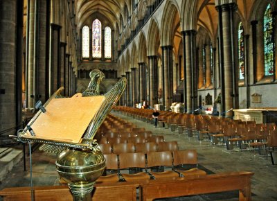 Lectern Salisbury cathedral