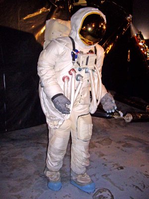 Buzz Aldrins moon suit