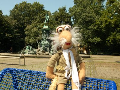 Travelin' Uncle Matt Fraggle in City Park