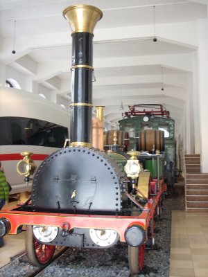 Steamengine at the DB Museum in Nurnberg