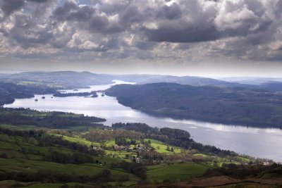 Lake Windemere from Gummers How