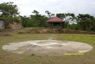 Helipad and Visitor's Area