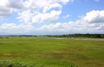 Davao airport runway overview
