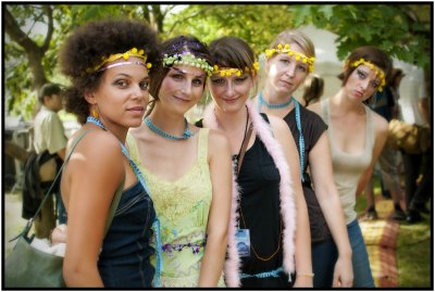 Karin, Carole, Mickael, Darina, Janine