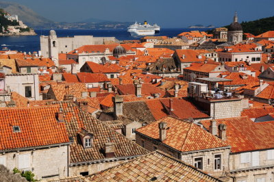 45 DUBROVNIK, old walled city