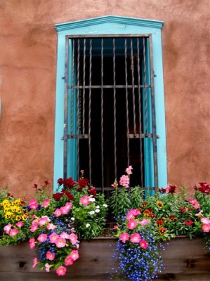 window box, Santa Fe, NM