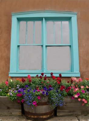 window box, Santa Fe, NM