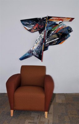 chair w/art