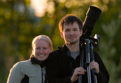 Jessica Lind och Niklas Forsgard. Uppsala.