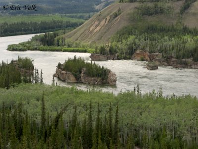 5 Finger Rapids on the Yukon River