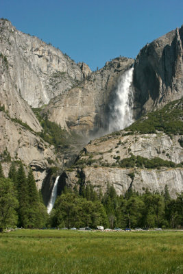 UPPER AND LOWER YOSEMITE FALLS
