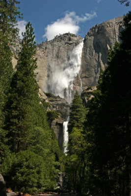 UPPER AND LOWER YOSEMITE FALLS