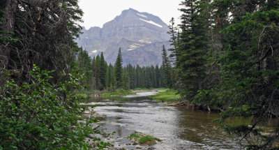 VIEW OF GLACIER NP