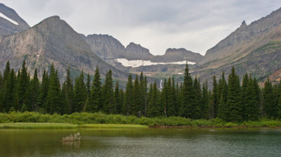 VIEW OF GLACIER NP