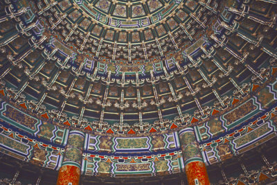 CHINESE TEMPLE CEILING
