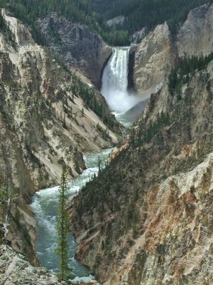 LOWER FALLS AND LONESOME PINE