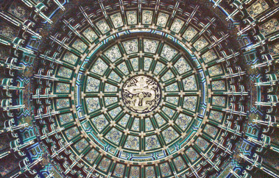 CHINESE TEMPLE CEILING