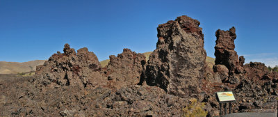 CRATER FRAGMENTS: CRATERS OF THE MOON, IDAHO
