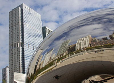 CHICAGO: CLOUD GATE--THE BEAN