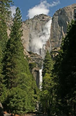 UPPER AND LOWER YOSEMITE FALLS